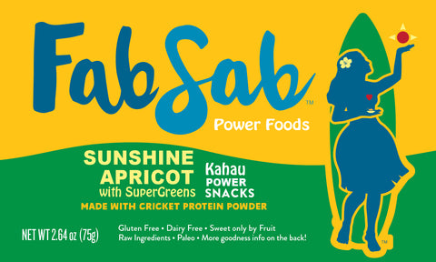 KAHAU Power Snacks: Apricot Sunshine with Supergreens